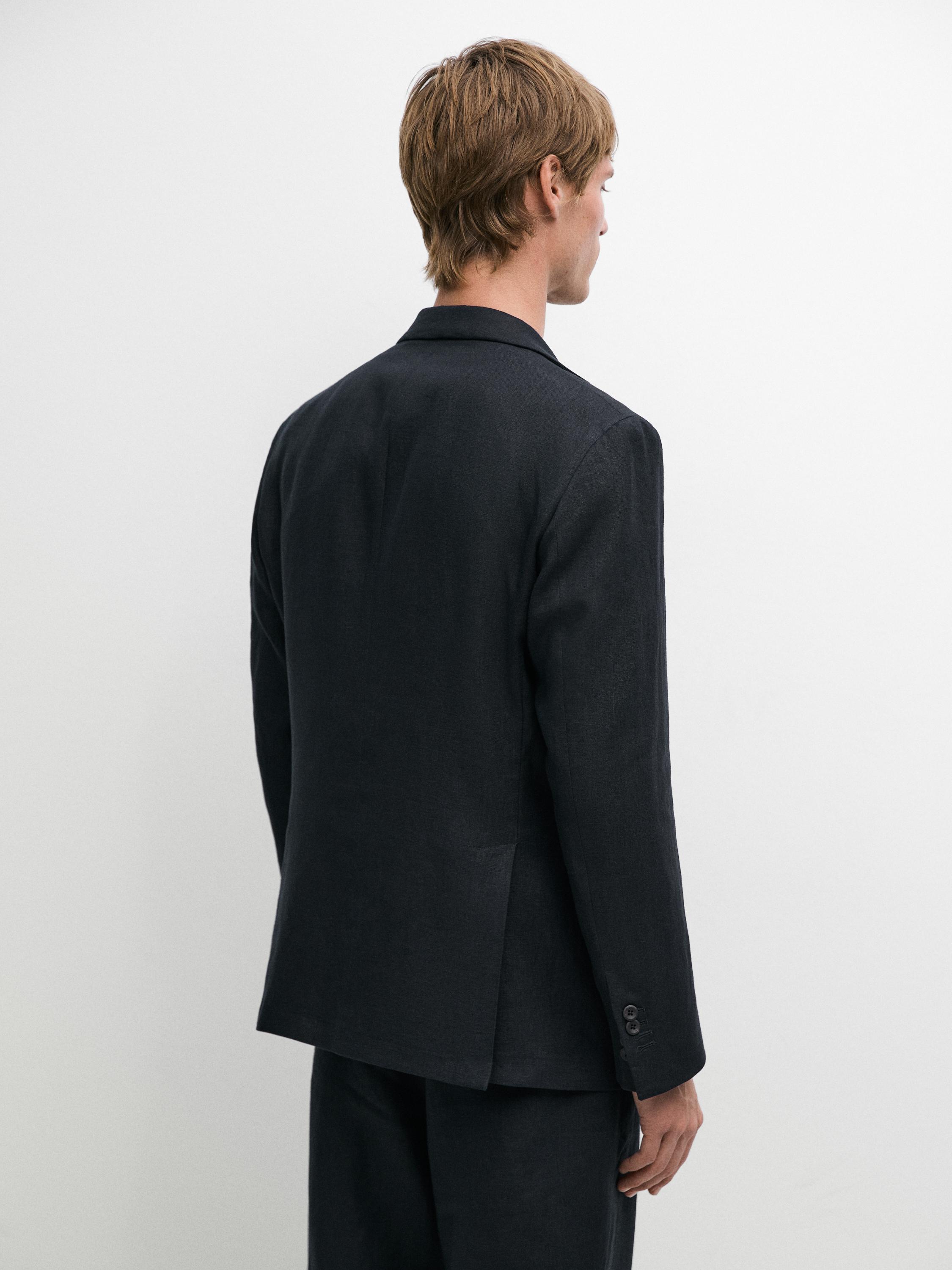Veste de costume 100 % lin